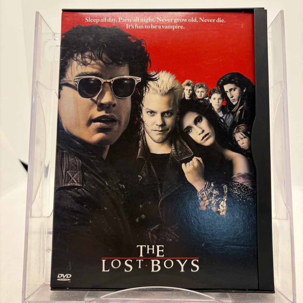 The Lost Boys DVD 1987 Vampire Cult Classic Horror Movie Warner Bros Widescreen